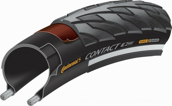 Anvelopa Continental Contact Reflex 28x1 1/4x1 3/4" 32-622 black Reflex