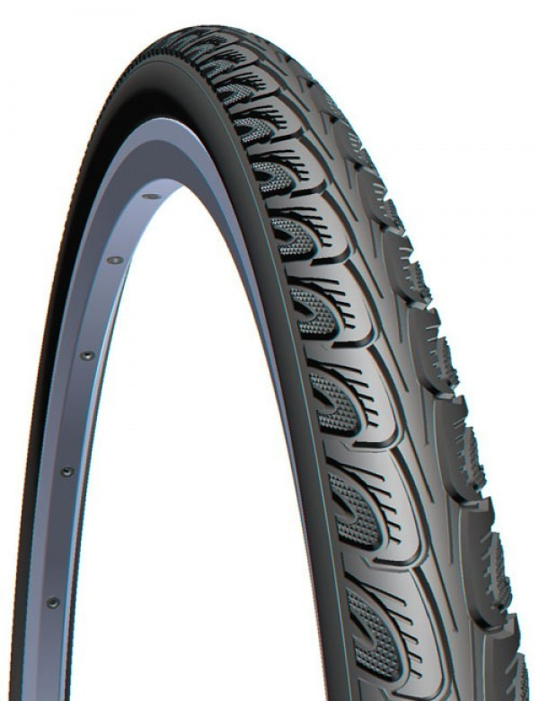 Anvelopa Rubena (Mitas) 24x1 3/8 (37-540) V69 Hook clasic neagra