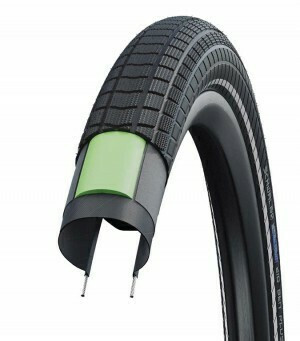 Anvelopa Schwalbe Big Ben Plus HS439 20X2.15'55-406 BLK-SSKIN REFL.GG PERF/E
