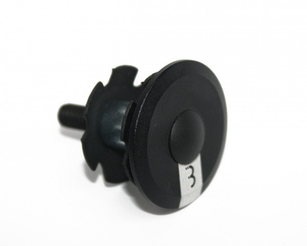 BBB Floare furca 1-1/8" RoundHead neagra