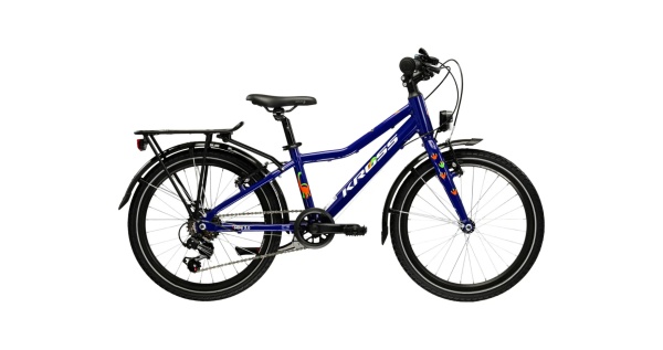 Bicicleta Kross LEVEL MINI 3.0 EQ, 20", 6 viteze, Albastru