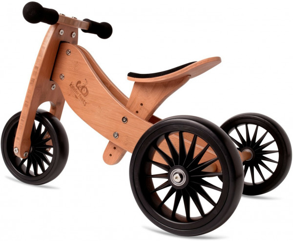 Bicicleta/Tricicleta copii 2 in 1 Kinderfeets Tiny Tot Plus Bamboo