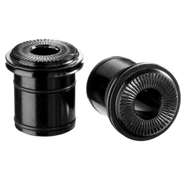 Capace Reverse End Caps 9 mm pentru Butuc Față EVO-9/2011, aluminiu, negru