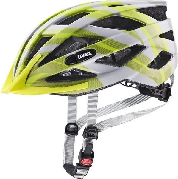 Casca Bicicleta Uvex Air Wing CC grey/lime matt