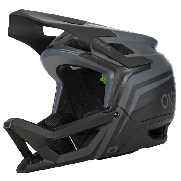Casca O'Neal Transition Flash, Sistem Inchidere Fidlock, Standard de Sigurata Certificat EN 1078, Culoare Negru - Gri
