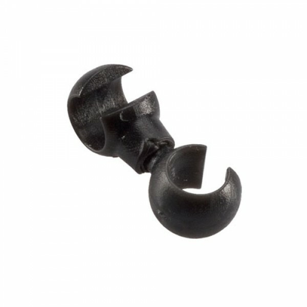 Clema dubla rotativa ptr.bowden, Jagwire (CHA088) plastic, neagra OEM