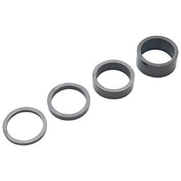 Distantiere PRO UD carbon 1-1/8" / 4 Pcs / 3, 5, 10 & 20mm
