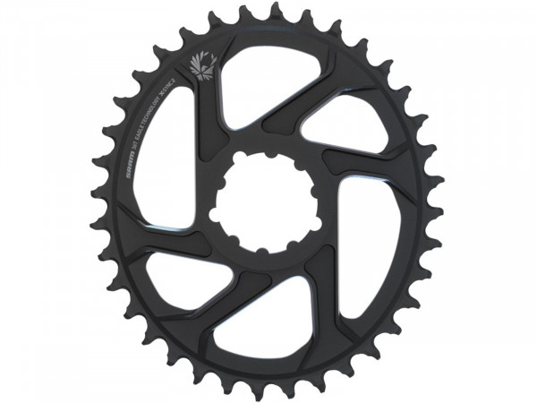 Foaie angrenaj X-SYNC 2 Oval 36T Direct Mount 3mm Offset Boost Alum Eagle Black