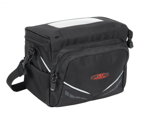 Geanta Norco Frazer black, 26x19x19cm, w/o handleb.adap.