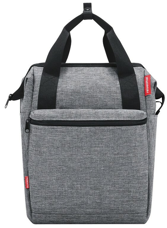 Geanta transport KLICKfix ROOMY GT twist silver, 12l, approx. 1 Kg
