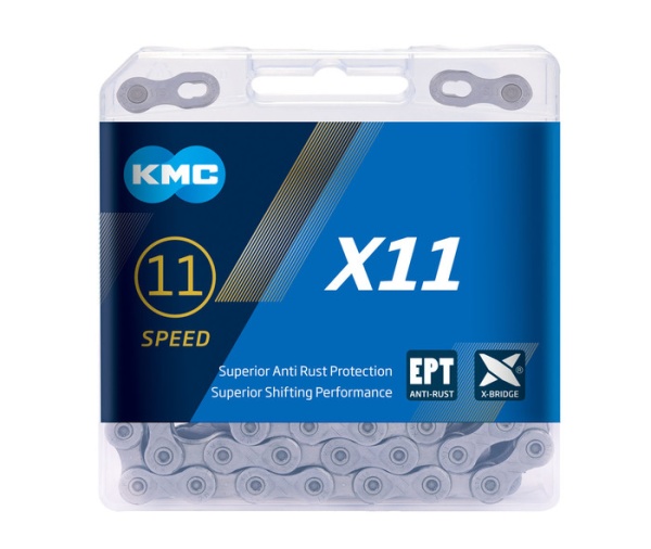 Lanț KMC X11, 11 viteze, 1/2 x 11/128", 118 zale, EPT