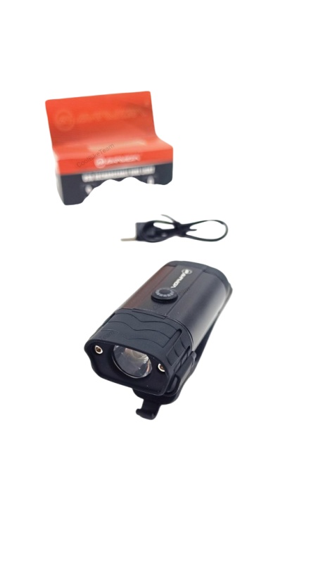 Lumina fata / Far, BRIVIGA (Eastpower) EBL-3291A, LED (1x TG3), 400 lumeni, 5 moduri, aluminiu / plastic, incarcare USB type C, negru, AM