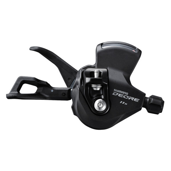 Maneta de schimbator Shimano Deore SL-M5100-IR dreapta 11v prindere directa pe maneta de frana I-SPEC ev cablu 2050mm camasa sp41 etansa neagra 6mm capat etans x 3 nose cap x 1 cu OGD
