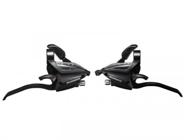 Manete Schimbator/Frana Shimano ST-EF500-4A, 8x3 Vit., 4 degete, pt. frana V-Brake
