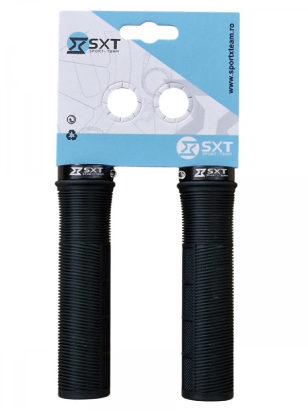 Mansoane MTB SXT ZN-046 - 130 mm Lock-On Negru