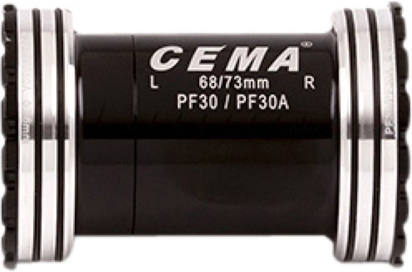 Monobloc CEMA PF30 Interlock, FSA386 / Rotor 30 mm, Oțel Inoxidabil, 30 mm, Negru