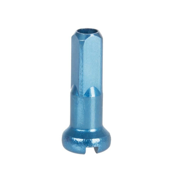 Niplu Aluminiu Anodizat 14 - 2 mm cnSPOKE 14G-A-Albastru