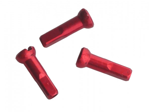 Niplu spita Sapim aluminiu 16 mm rosu