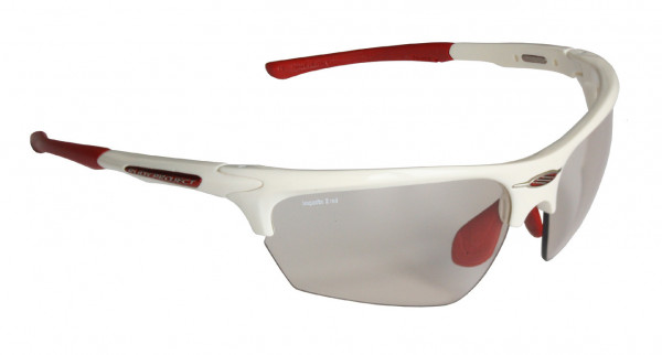 Ochelari Rudy Project Noyz white gloss cu lentile ImpactX2 Photochromic Red
