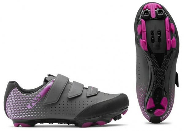 Pantofi Northwave MTB Origin 2 WomenGray/Metal Fuchsia
