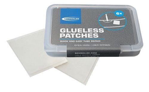 Petece Schwalbe patch set self-adhesive Glueless Patches repair set for Schwalbe tubes, 6 patches,self-adhesive,glueless patches