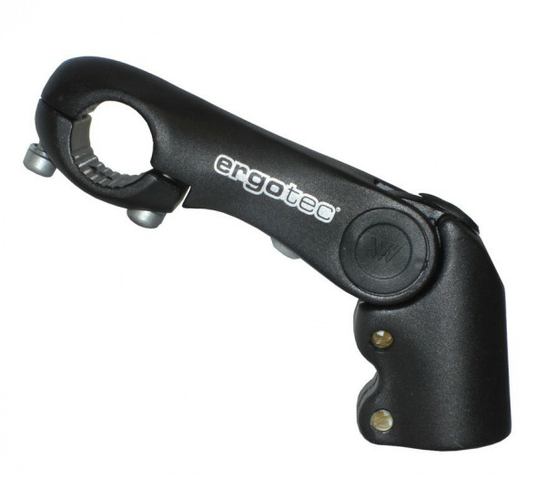 Pipa ghidon A-Head stem Ergotec Cobra Vario 110mm Alu, black, 1 1/8", -10/+60?, 40mm