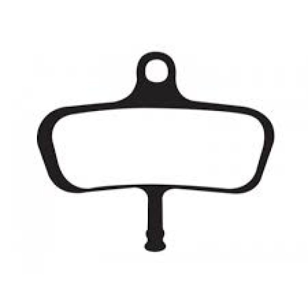 Placute frana Ashima AD0703, semi-metalice, compatibile Avid Code