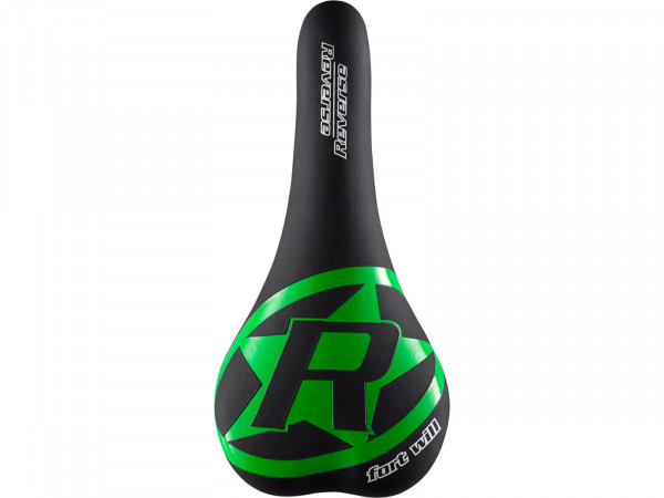 Sa REVERSE SADDLE Fort Will Style negru-verde neon