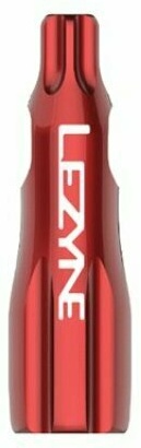 Set 2 Capace valva Lezyne CNC Valve Caps red
