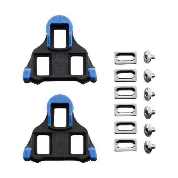 Set placute de pedale Shimano SM-SH12 front pivot center cleat/ pereche, ambalat ind.