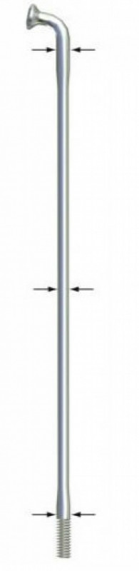 Spita Sapim Race 2.0-1.8-2.0x252mm