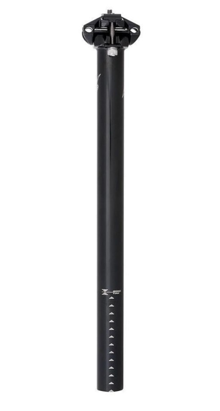 Tijă de șa Redshift ShockStop PRO Endurance, 280 mm, negru