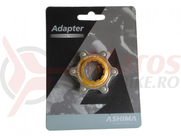 Adaptor Ashima AC02 Centerlock-Disc standard auriu