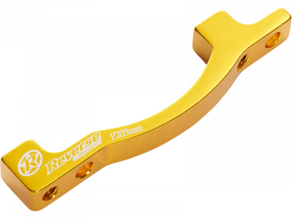 Adaptor REVERSE Bremsscheibenadapter PM-PM +43mm VR (Gold)