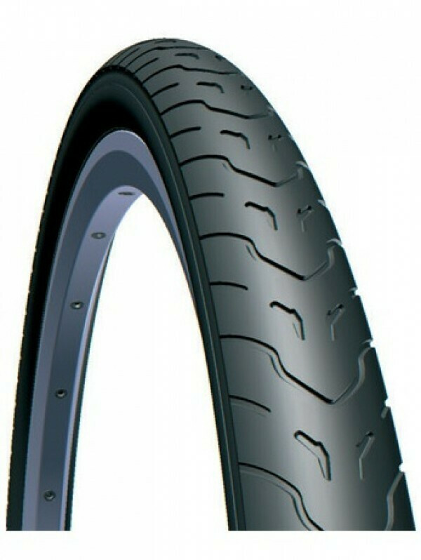 Anvelopa Rubena (Mitas) 26x1,90 (50-559) V58, Cobra, clasic, slic, neagra