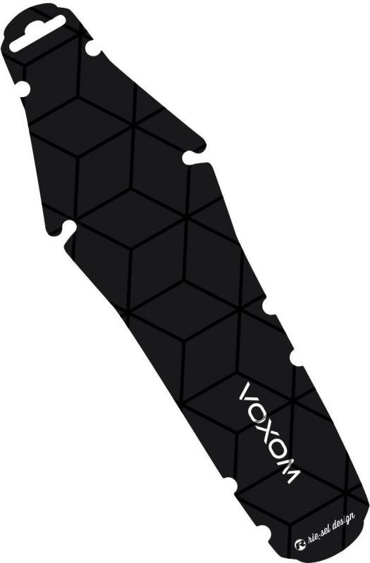 Aparatoare spate Voxom Mudguard, pentru montare sub sa, polipropilena reciclabila, negru