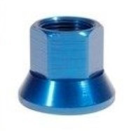 Axle Nuts 14mm albastru single