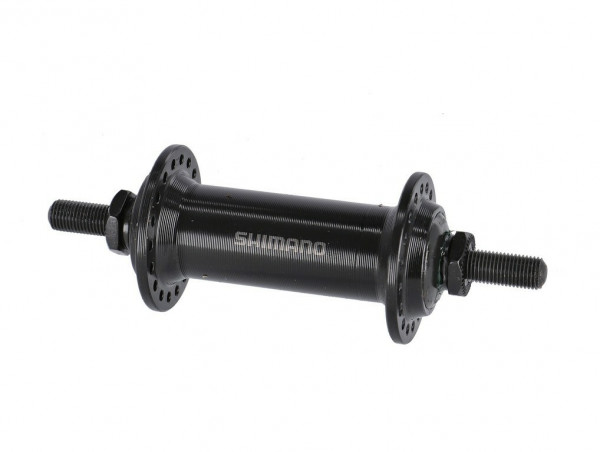 Butuc fata Shimano HB-TX 500 100mm, 36 holes, negru, groove