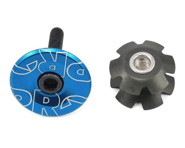 Capac cu floare 1.1/8" Pro Alloy Gap Cap albastru