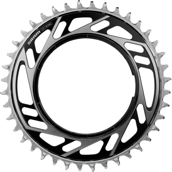 Foaie angrenaj SRAM RED XPLR, 46T, Thread Mount, compatibil AXS, negru