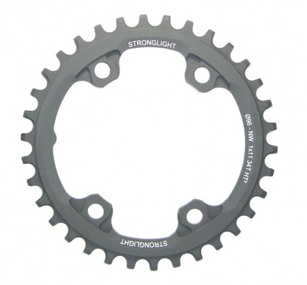 Foaie angrenaj Stronglight MTB Shimano 1x11V, XTR FC-M9000 & 9020 34T, negru