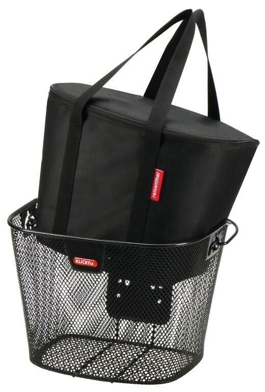 Geanta termica KLICKfix f. handlebar basket black,34 x 26 x 25cm