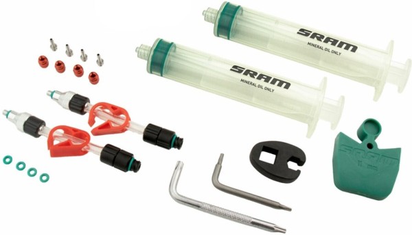 Kit aerisire frane SRAM standard disc brake bleed kit without Maxima Mineral Oil