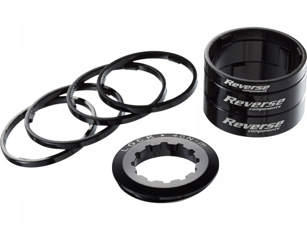 Kit REVERSE Single Speed Spacer black