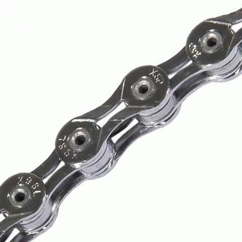 Lant Kmc X9 SL 1/2x1/128, 9 Viteze, 116L Silver