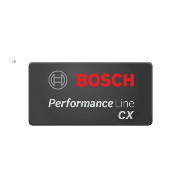 Logo cover autocolant Performance Line CX, dreptunghiular, negru