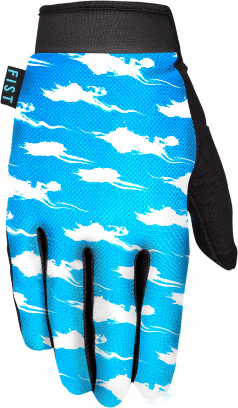 Manusi FIST Breezer Cloud, negru-albastru, Hot Weather