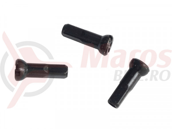 Nipluri spita Sapim Brass 14mm Polyax negre 1 buc
