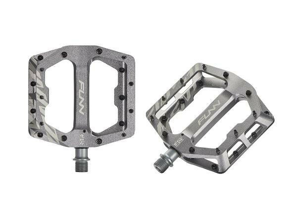 Pedale Funn Funndamental-GRS, XC/AM, Alu.6061-T6 CNC, rulmenti, ax Cr-Mo