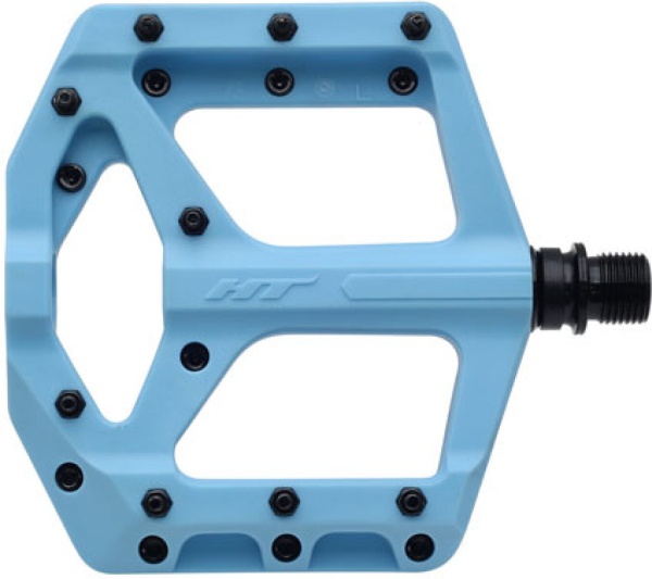 Pedale HT Components PA32A Supreme-C, MTB, Gravel, Urban, Albastru Deschis